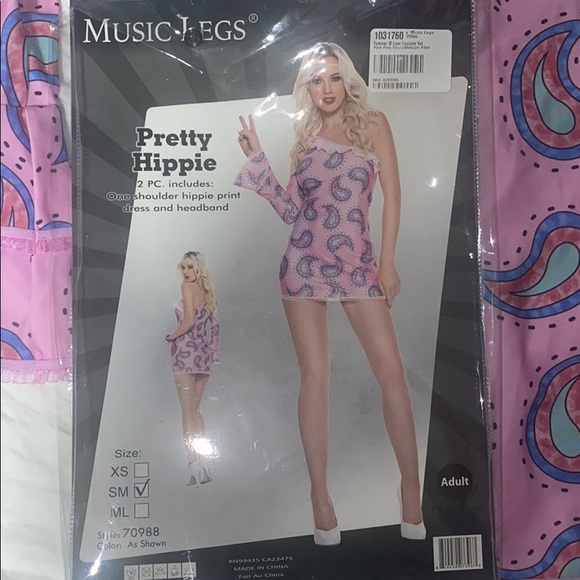 Pretty hippie costume - Picture 3 of 3